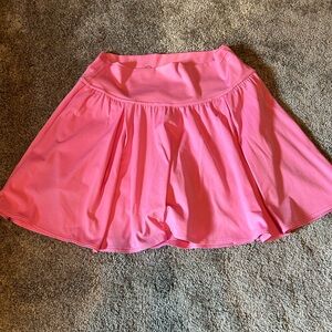 Gilly Hicks Vibrant Pink Skater Skirt